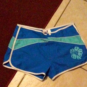 Victoria’s Secret Hibiscus board shorts